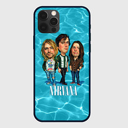 Чехол для iPhone 12 Pro Max Nirvana: Water, цвет: 3D-черный