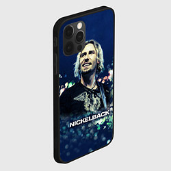 Чехол для iPhone 12 Pro Max Nickelback: Chad Kroeger, цвет: 3D-черный — фото 2