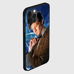 Чехол для iPhone 12 Pro Max 11th Doctor Who, цвет: 3D-черный — фото 2