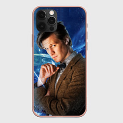 Чехол для iPhone 12 Pro Max 11th Doctor Who, цвет: 3D-светло-розовый