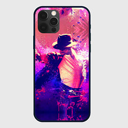 Чехол для iPhone 12 Pro Max Michael Jackson: Moon, цвет: 3D-черный