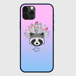 Чехол iPhone 12 Pro Max Raccoon: Free Spirit