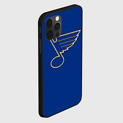 Чехол для iPhone 12 Pro Max St Louis Blues: Tarasenko 91, цвет: 3D-черный — фото 2