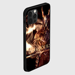 Чехол для iPhone 12 Pro Max Dark Souls, цвет: 3D-черный — фото 2