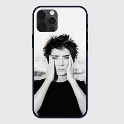 Чехол для iPhone 12 Pro Max Молодая Земфира, цвет: 3D-черный