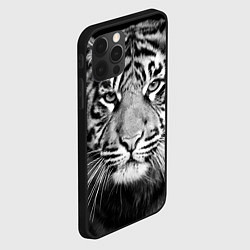 Чехол для iPhone 12 Pro Max Красавец тигр, цвет: 3D-черный — фото 2