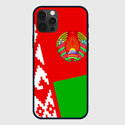 Чехол для iPhone 12 Pro Max Патриот Беларуси, цвет: 3D-черный