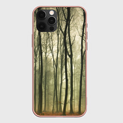 Чехол для iPhone 12 Pro Max Чарующий лес, цвет: 3D-светло-розовый