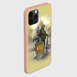 Чехол для iPhone 12 Pro Max Имперская русь, цвет: 3D-светло-розовый — фото 2