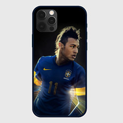 Чехол для iPhone 12 Pro Max Neymar: Brasil Team, цвет: 3D-черный
