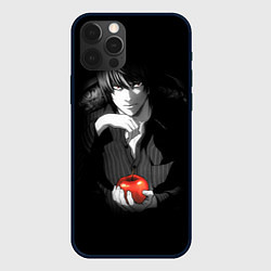 Чехол для iPhone 12 Pro Max Тетрадь смерти 4, цвет: 3D-черный