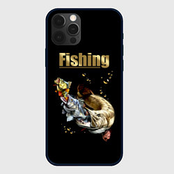 Чехол iPhone 12 Pro Gold Fishing