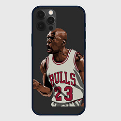 Чехол для iPhone 12 Pro Bulls 23: Jordan, цвет: 3D-черный