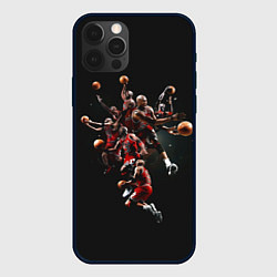 Чехол для iPhone 12 Pro Michael Jordan Style, цвет: 3D-черный