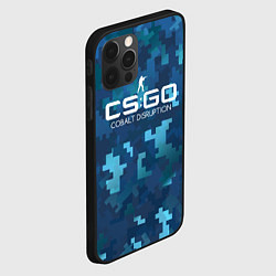 Чехол для iPhone 12 Pro Cs:go - Cobalt Disruption Ржавый кобальт, цвет: 3D-черный — фото 2