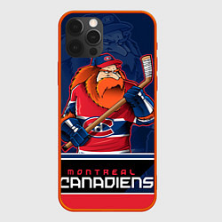 Чехол для iPhone 12 Pro Montreal Canadiens, цвет: 3D-красный