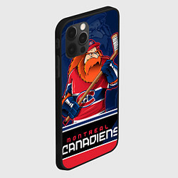 Чехол для iPhone 12 Pro Montreal Canadiens, цвет: 3D-черный — фото 2