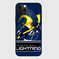 Чехол для iPhone 12 Pro Bay Lightning, цвет: 3D-черный