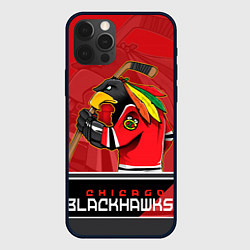 Чехол iPhone 12 Pro Chicago Blackhawks