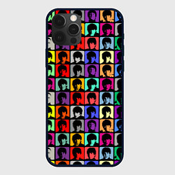 Чехол iPhone 12 Pro The Beatles: pop-art