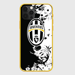 Чехол для iPhone 12 Pro Juventus4, цвет: 3D-желтый