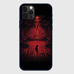 Чехол для iPhone 12 Pro Alien: Space Ship, цвет: 3D-черный