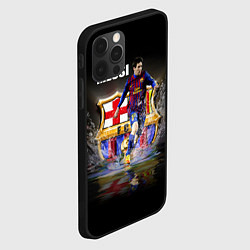 Чехол для iPhone 12 Pro Messi FCB, цвет: 3D-черный — фото 2