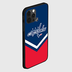 Чехол для iPhone 12 Pro NHL: Washington Capitals, цвет: 3D-черный — фото 2