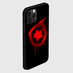 Чехол для iPhone 12 Pro Gambit: Black collection, цвет: 3D-черный — фото 2