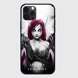 Чехол для iPhone 12 Pro Cute Demon, цвет: 3D-черный