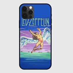 Чехол для iPhone 12 Pro Led Zeppelin: Angel, цвет: 3D-черный