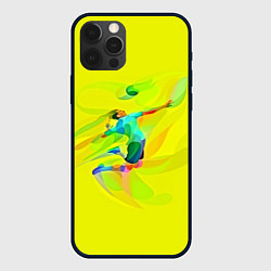 Чехол для iPhone 12 Pro Волейбол, цвет: 3D-черный