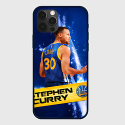 Чехол для iPhone 12 Pro Golden State Warriors 8, цвет: 3D-черный