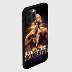 Чехол для iPhone 12 Pro Mayweather vs McGregor, цвет: 3D-черный — фото 2