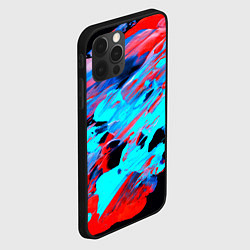 Чехол для iPhone 12 Pro Краски лета, цвет: 3D-черный — фото 2