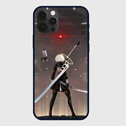 Чехол iPhone 12 Pro Мечница 2B: Nier