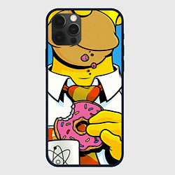 Чехол iPhone 12 Pro Homer with donut
