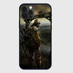 Чехол для iPhone 12 Pro STALKER: Call of Pripyat, цвет: 3D-черный