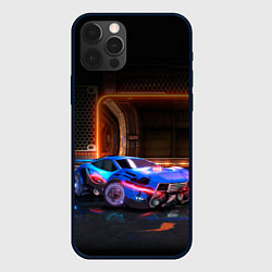 Чехол для iPhone 12 Pro Rocket League, цвет: 3D-черный