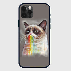 Чехол iPhone 12 Pro Grumpy Cat