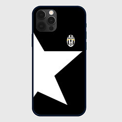 Чехол для iPhone 12 Pro FC Juventus: Star, цвет: 3D-черный