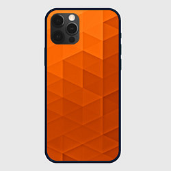 Чехол iPhone 12 Pro Orange abstraction