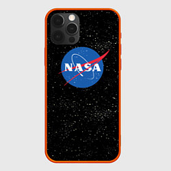 Чехол для iPhone 12 Pro NASA: Endless Space, цвет: 3D-красный