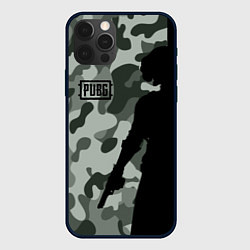 Чехол iPhone 12 Pro PUBG: Camo Shadow