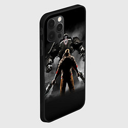 Чехол для iPhone 12 Pro Wolfenstein Battle, цвет: 3D-черный — фото 2