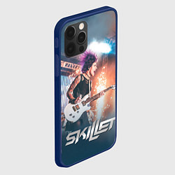 Чехол для iPhone 12 Pro Skillet: Korey Cooper, цвет: 3D-тёмно-синий — фото 2