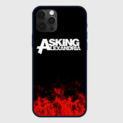 Чехол iPhone 12 Pro Asking Alexandria: Flame