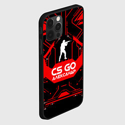 Чехол для iPhone 12 Pro CS:GO - Александр, цвет: 3D-черный — фото 2