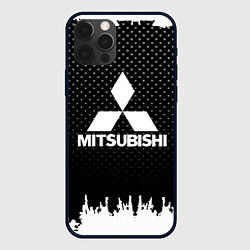 Чехол iPhone 12 Pro Mitsubishi: Black Side