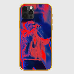 Чехол для iPhone 12 Pro T-Fest: Neon Style, цвет: 3D-желтый